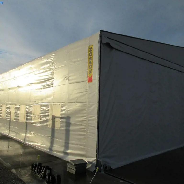 Mobilni delovni šotor (mobilni hangar) (doplačilo se lahko spremeni) Kopron