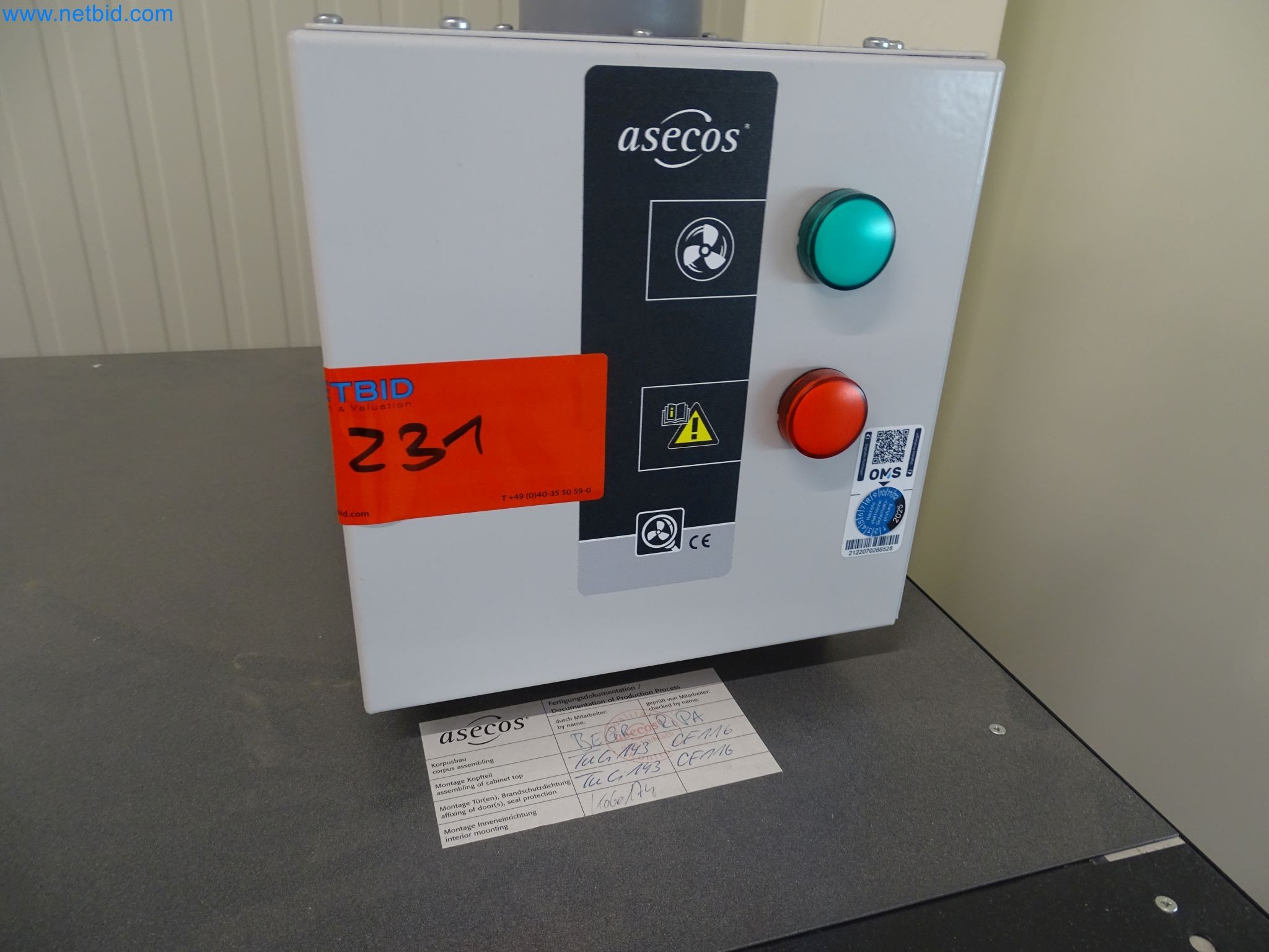 LILIUM eAircraft GmbH / LILIUM GmbH; technical equipment, avionics inventory, spare parts, and operating supplies for the manufacture of eVTOLs-5