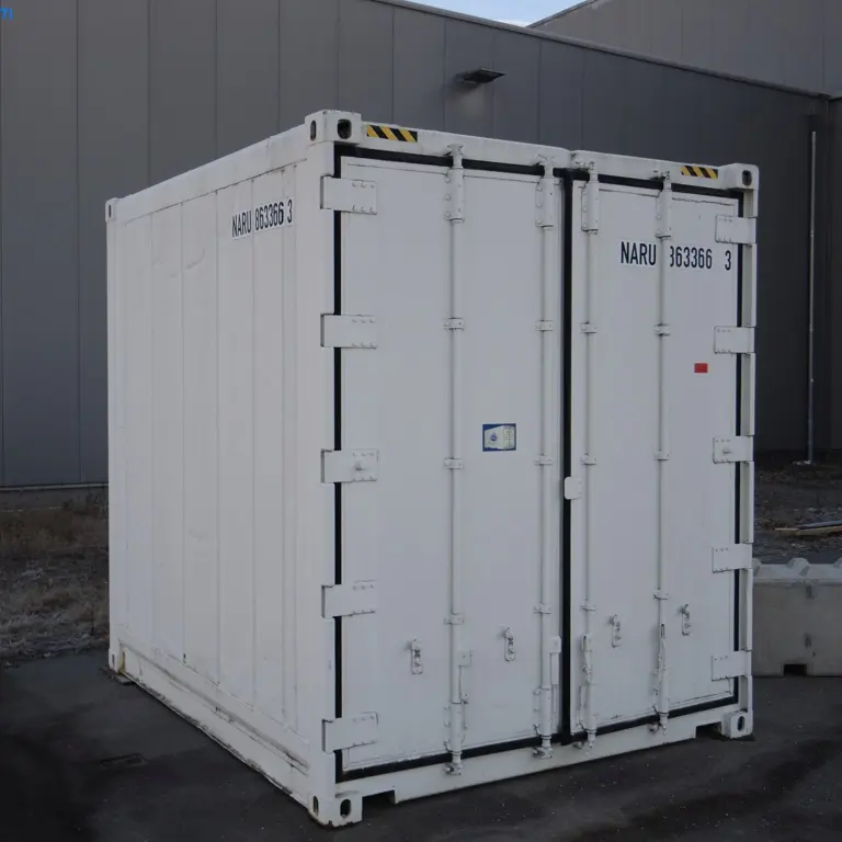 10' refrigerated container (with contents)