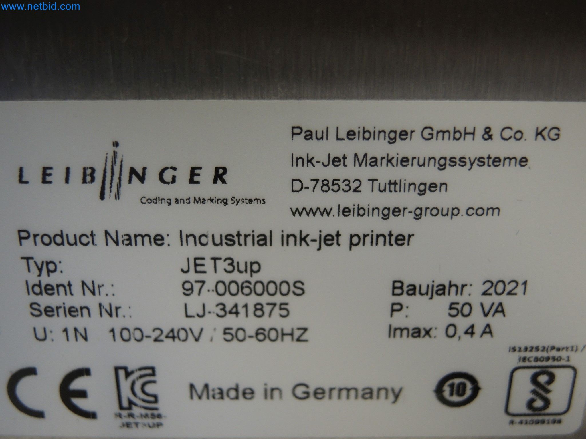 LILIUM eAircraft GmbH / LILIUM GmbH; technical equipment, avionics inventory, spare parts, and operating supplies for the manufacture of eVTOLs-12