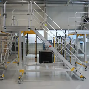 Escalera de plataforma móvil Munk
