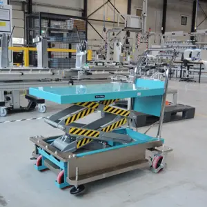 2 Mesas elevadoras de tijera móviles Ameise LTT 0.35 Double Scissor