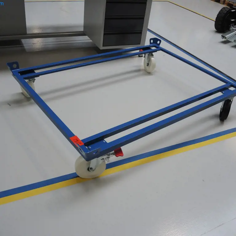 Carro de transporte de plataforma para palés