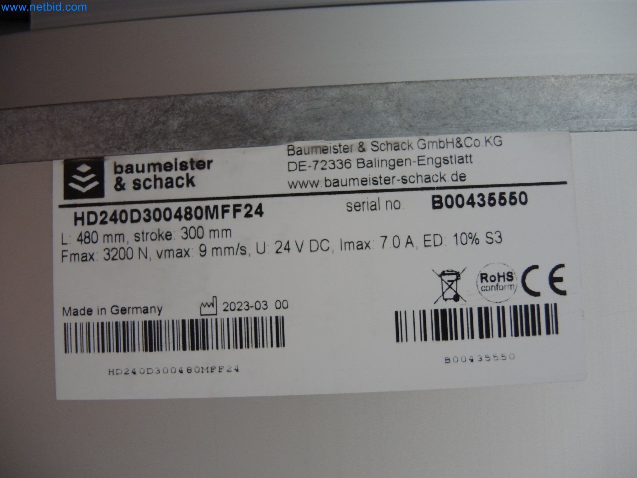 LILIUM eAircraft GmbH / LILIUM GmbH; technical equipment, avionics inventory, spare parts, and operating supplies for the manufacture of eVTOLs-6