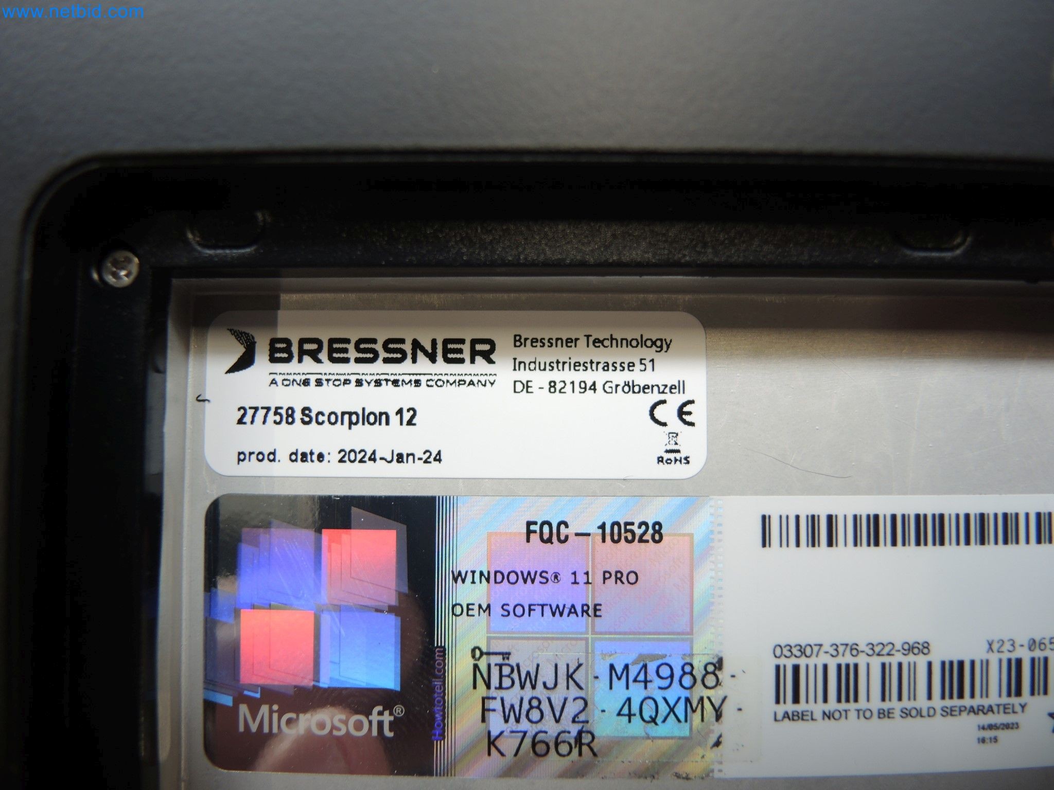 LILIUM eAircraft GmbH / LILIUM GmbH; máquinas, sistemas de ensaio e equipamento operacional para a produção de eVTOLs-6