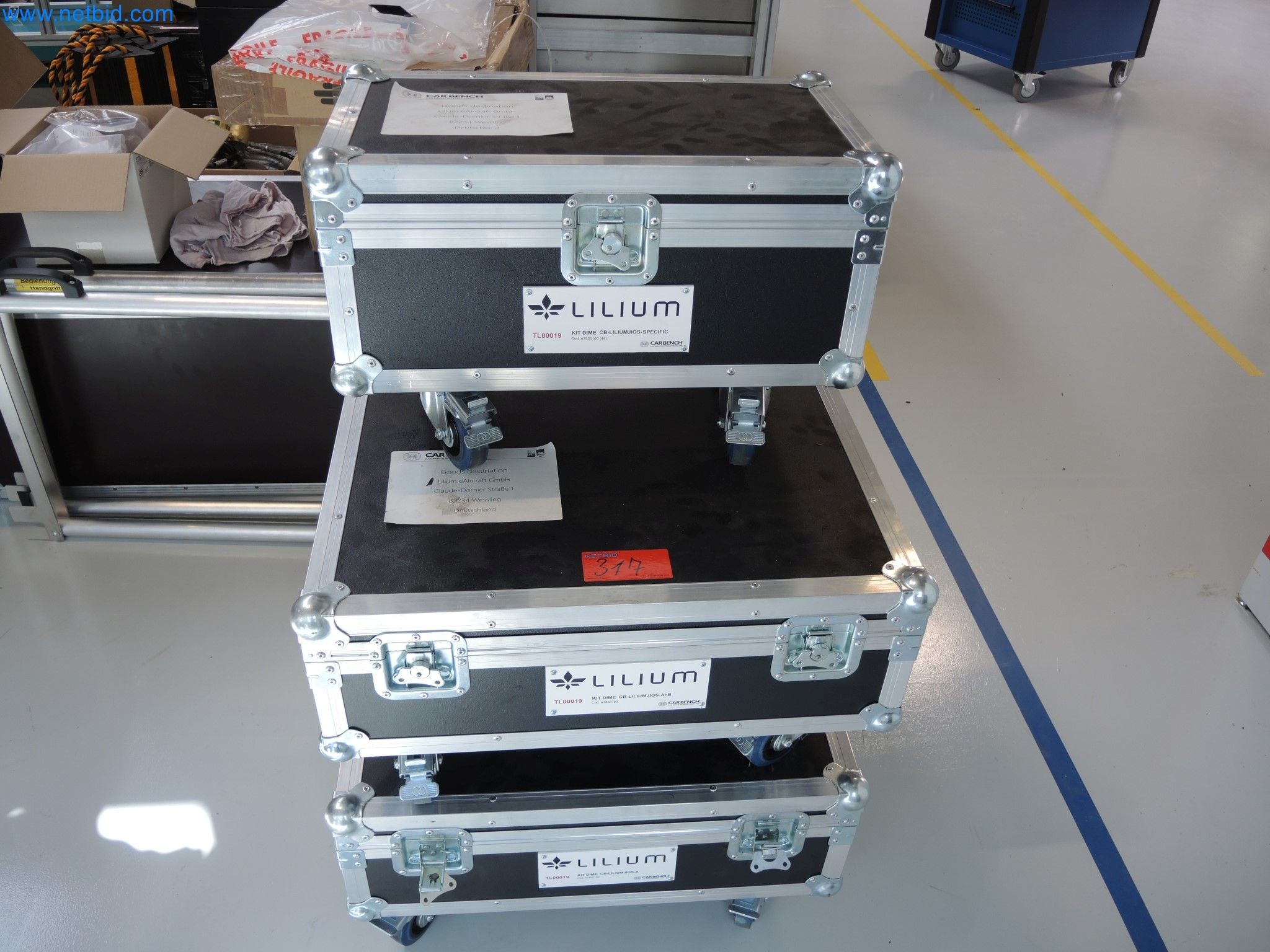 LILIUM eAircraft GmbH / LILIUM GmbH; Maschinen, Testanlagen und Betriebsausstattungen zur Herstellung von eVTOL -7