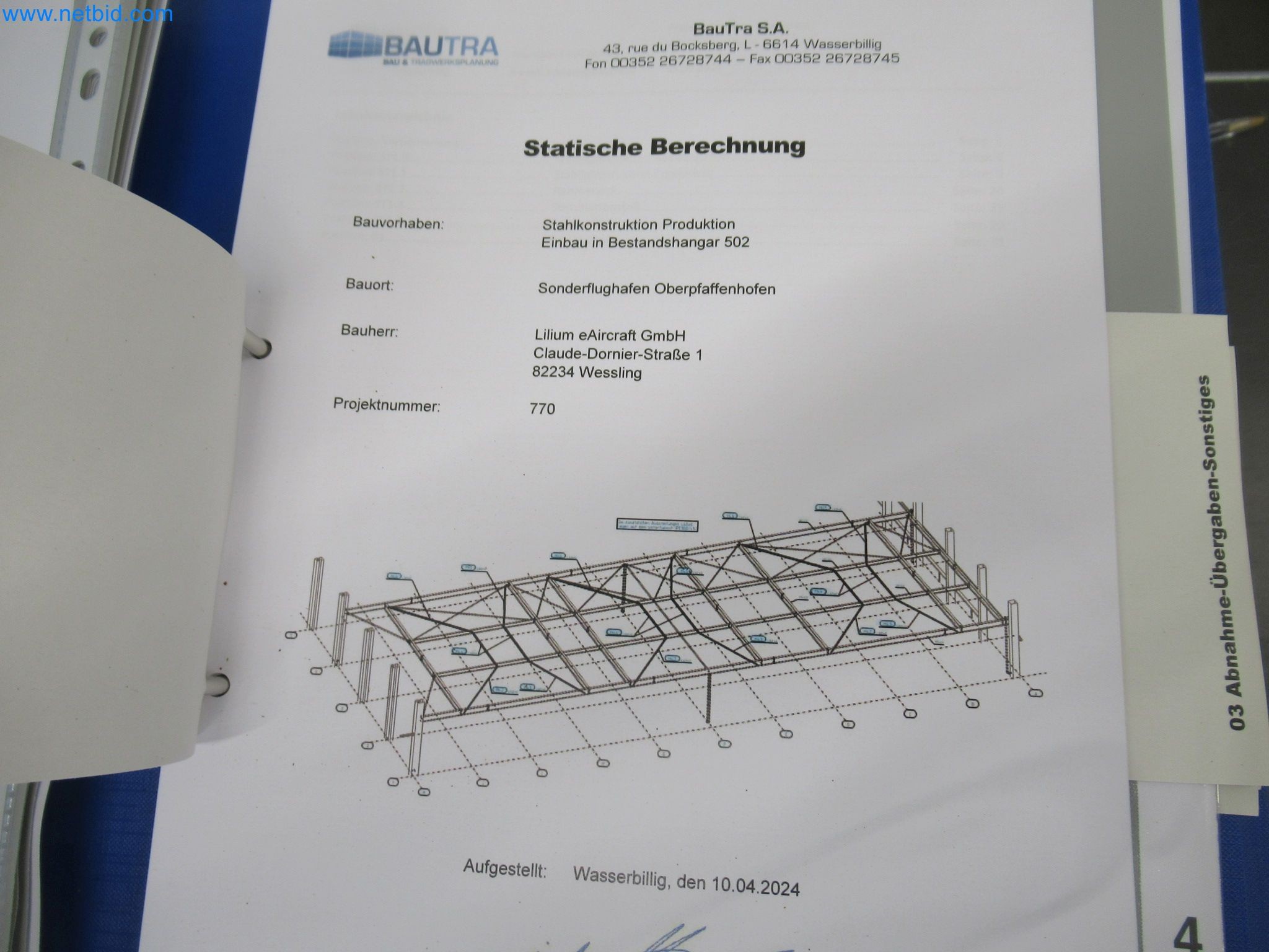 LILIUM eAircraft GmbH / LILIUM GmbH; machines, test systems and operating equipment for the production of eVTOLs-48