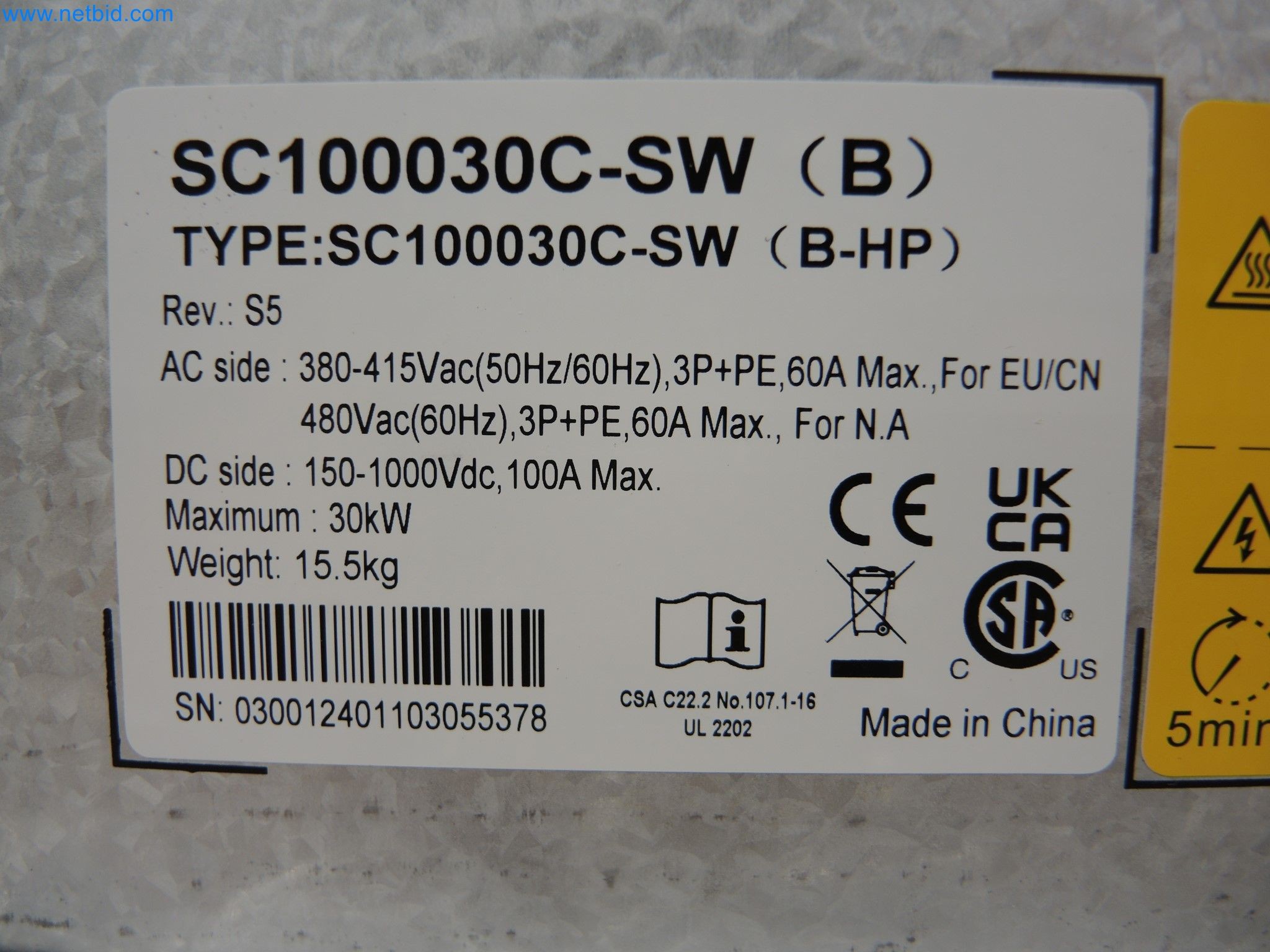 LILIUM eAircraft GmbH / LILIUM GmbH; stroji, preskusni sistemi in delovna oprema za proizvodnjo eVTOL-10