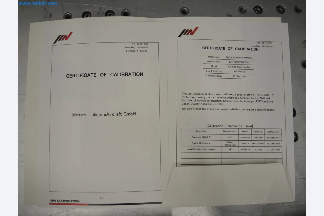 LILIUM eAircraft GmbH / LILIUM GmbH; stroje, zkušební systémy a provozní zařízení pro výrobu eVTOLů-40