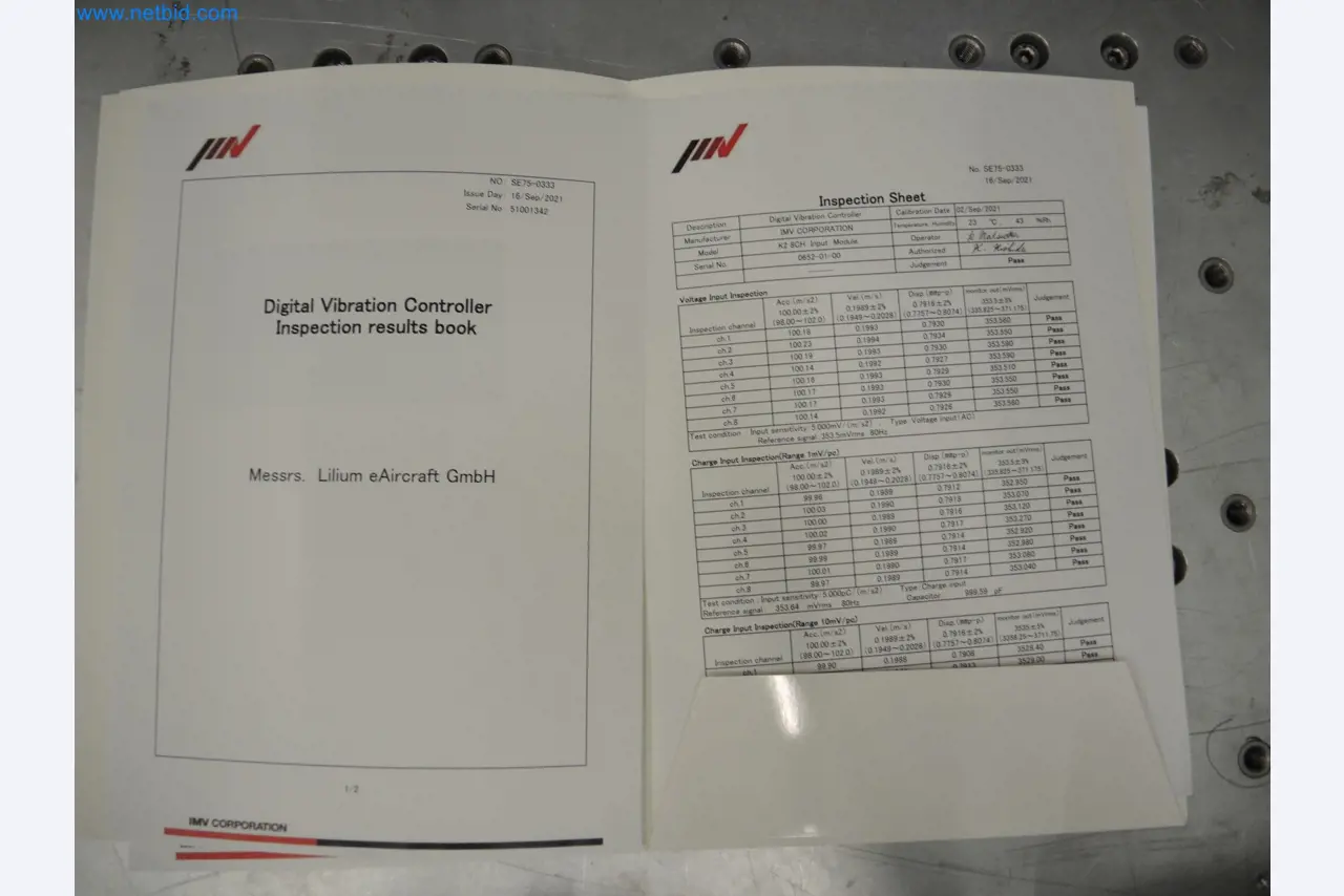 LILIUM eAircraft GmbH / LILIUM GmbH; stroje, zkušební systémy a provozní zařízení pro výrobu eVTOLů-41