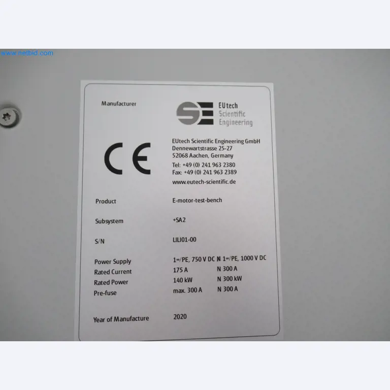 LILIUM eAircraft GmbH / LILIUM GmbH; machines, test systems and operating equipment for the production of eVTOLs-17