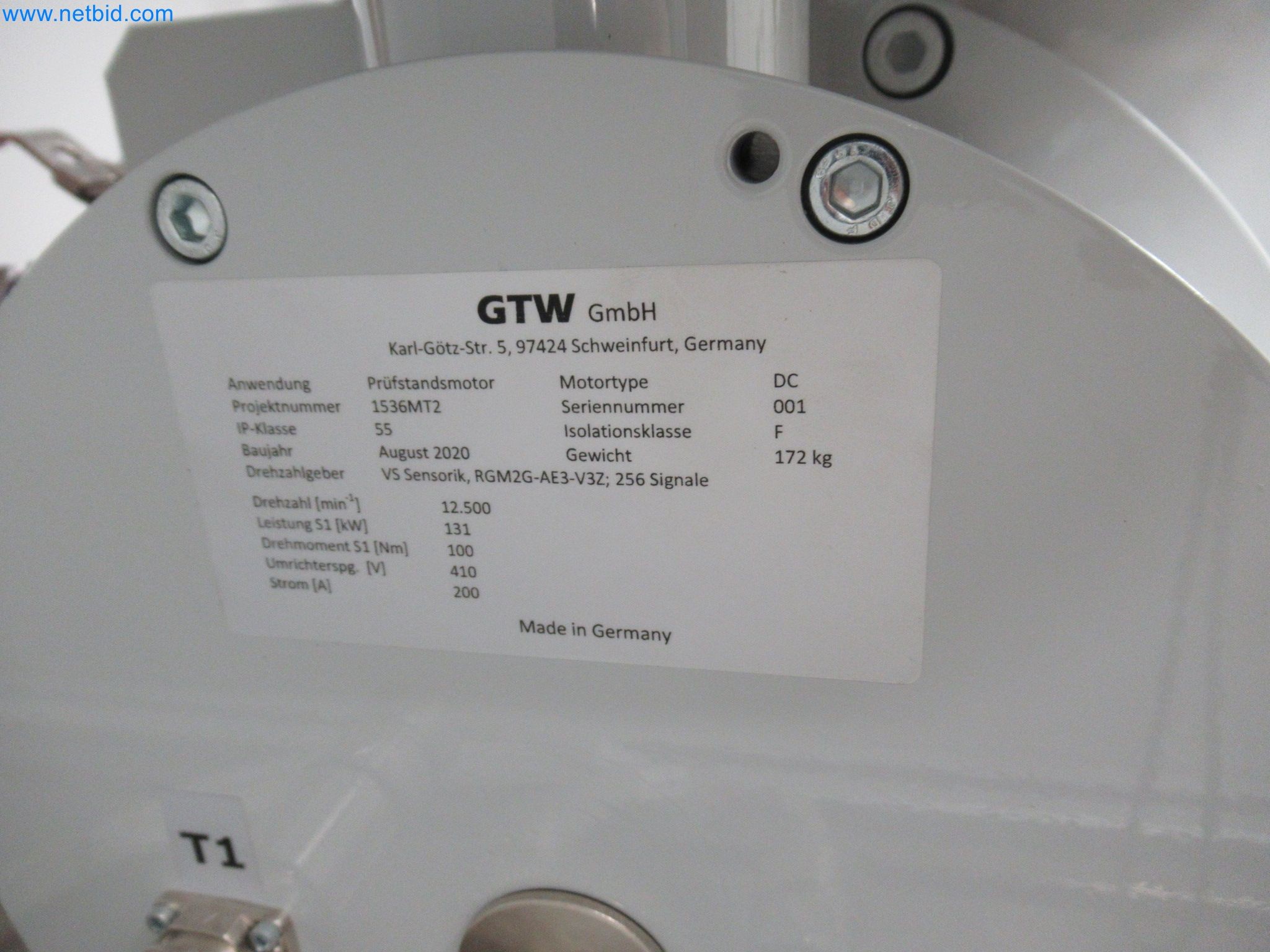 LILIUM eAircraft GmbH / LILIUM GmbH; Maschinen, Testanlagen und Betriebsausstattungen zur Herstellung von eVTOL -5