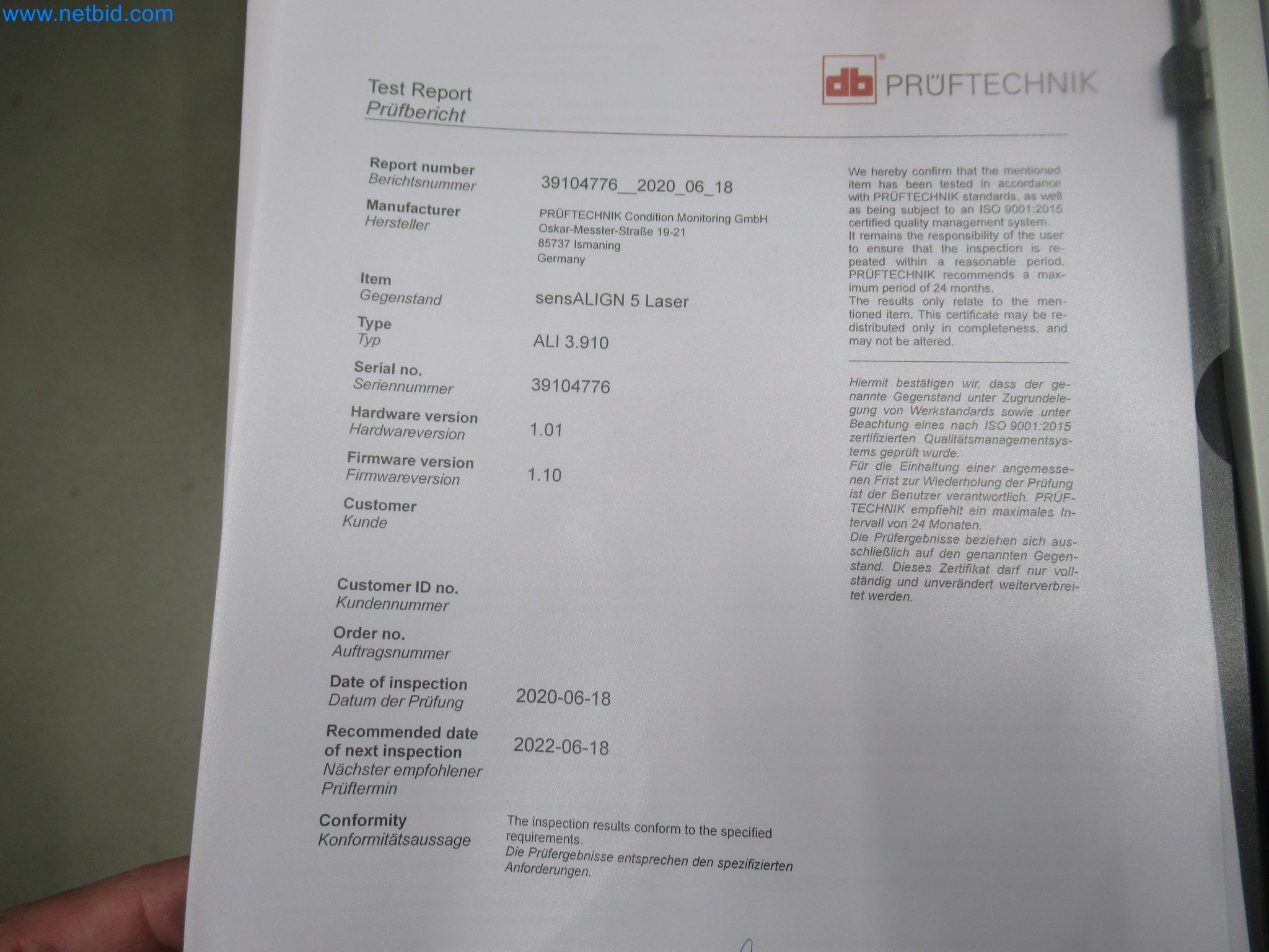 LILIUM eAircraft GmbH / LILIUM GmbH; máquinas, sistemas de prueba y equipos operativos para la producción de eVTOLs-7