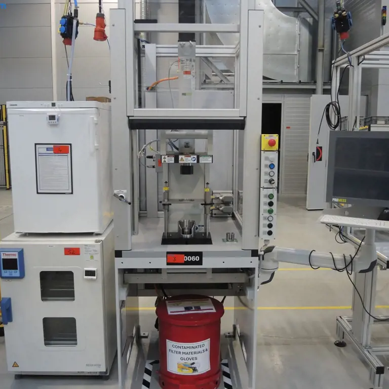 Prensa servo (MP00060) Promess Workstation UFMLN5P 10/350/300