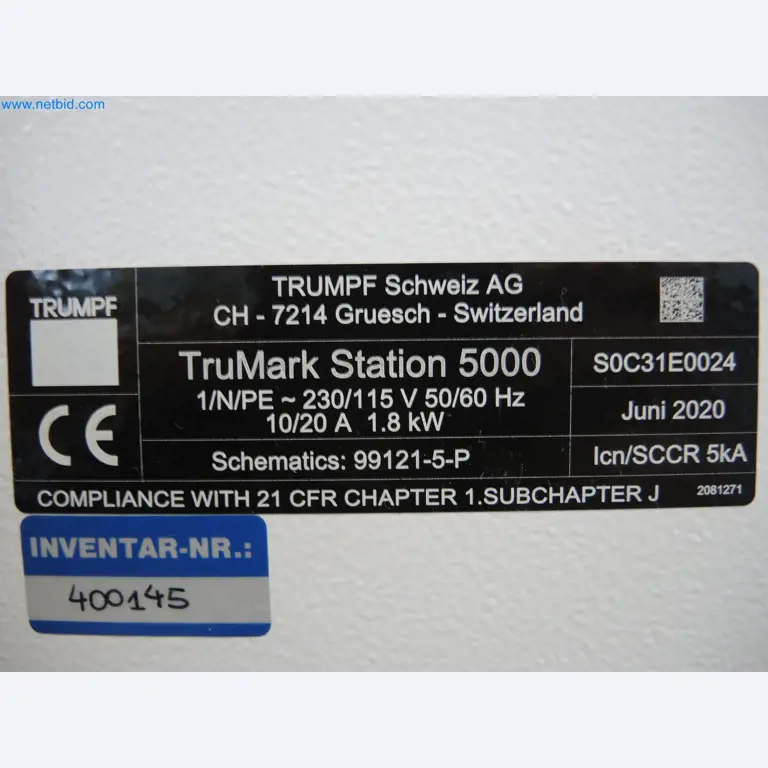 LILIUM eAircraft GmbH / LILIUM GmbH; Maschinen, Testanlagen und Betriebsausstattungen zur Herstellung von eVTOL -12