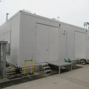 installation de conteneurs isolés à 3 compartiments Röpa