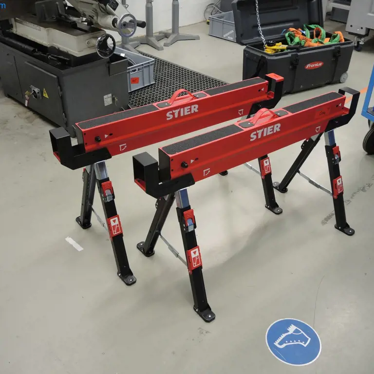 2 Pracovní skládací kozlíky Stier