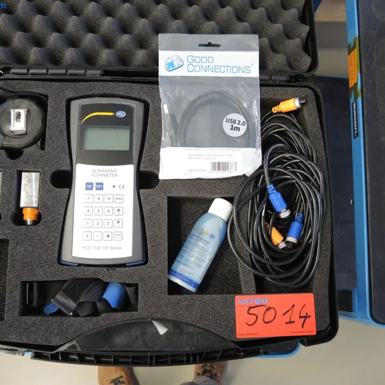 Ultrazvukový průtokoměr PCE TDS 100