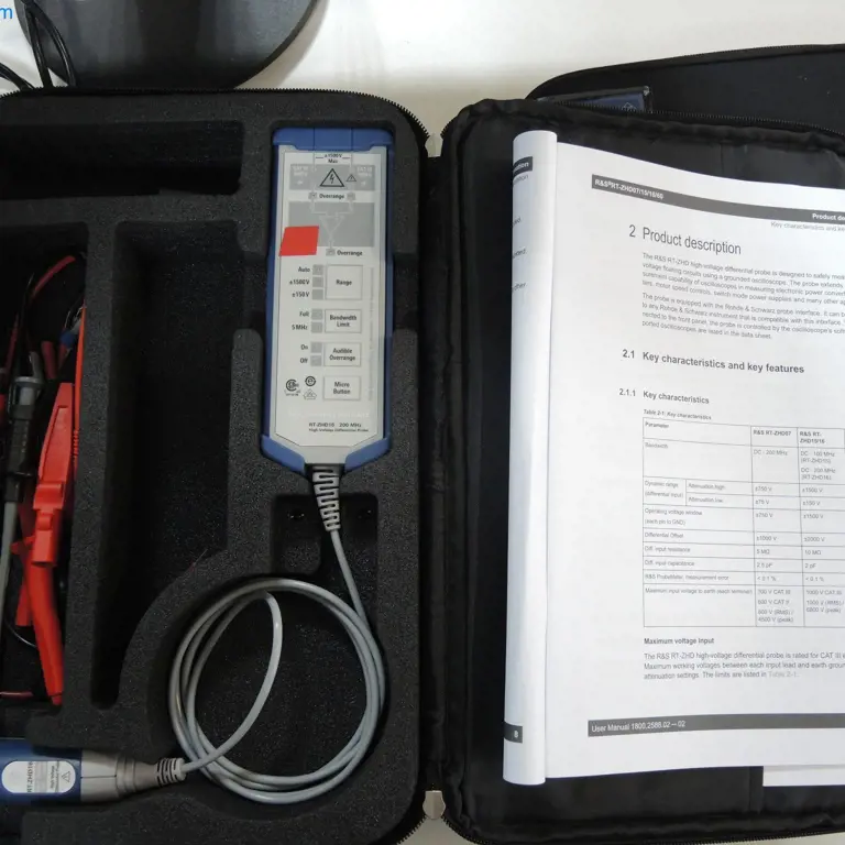 Diferenciální vysokonapěťová sonda Rohde & Schwarz RT-ZHD 16