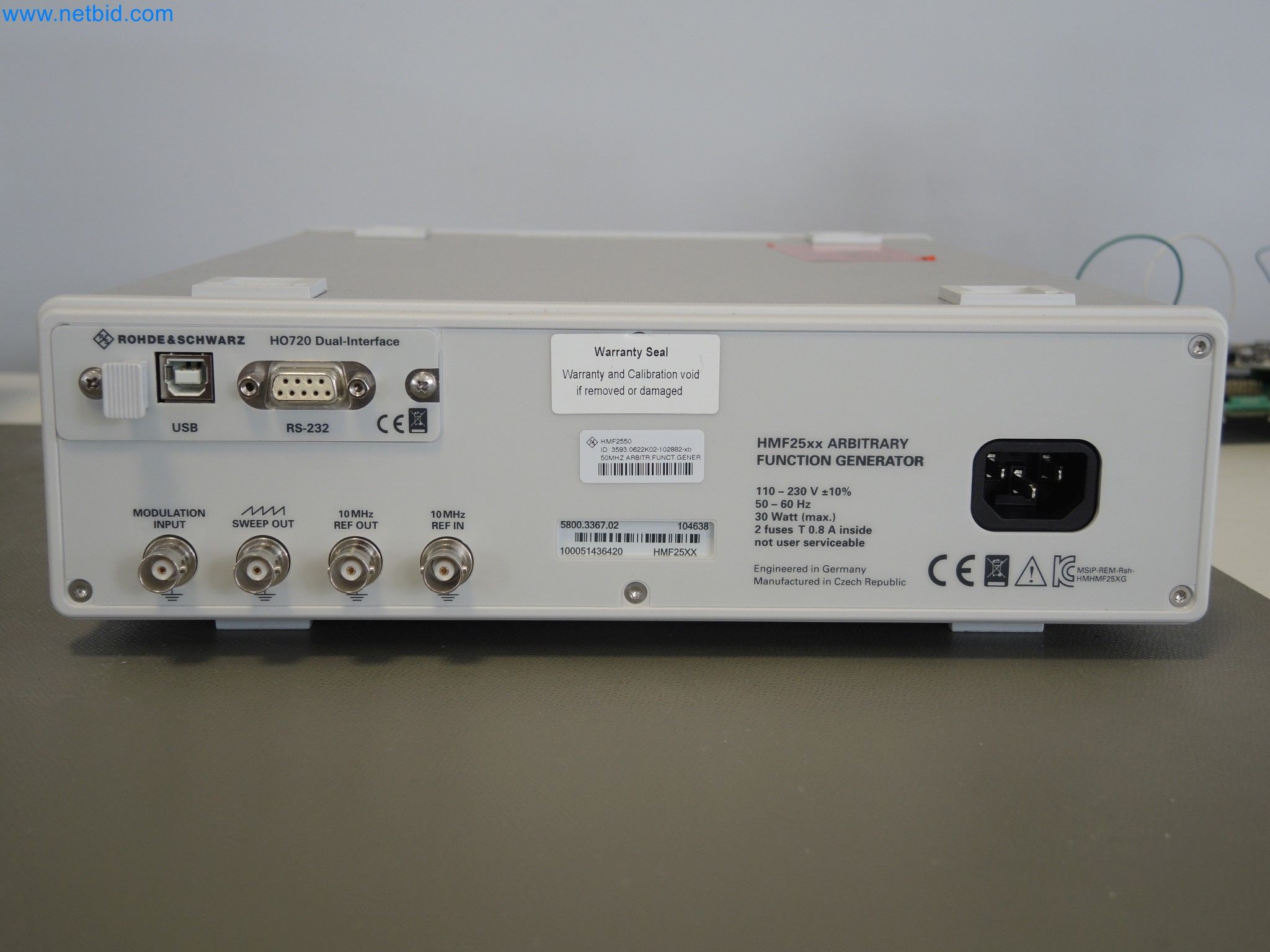 LILIUM eAircraft GmbH / LILIUM GmbH; technical equipment, avionics inventory, spare parts, and operating supplies for the manufacture of eVTOLs-5