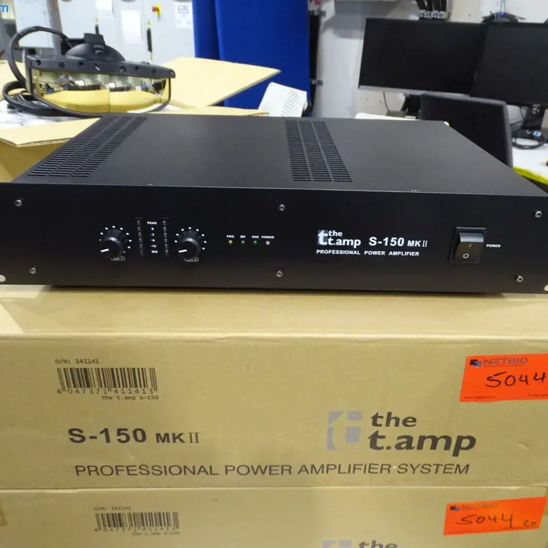 2 Zesilovač / výkonový zesilovač (jako nový) Thomann the t.amp S-150 MK II