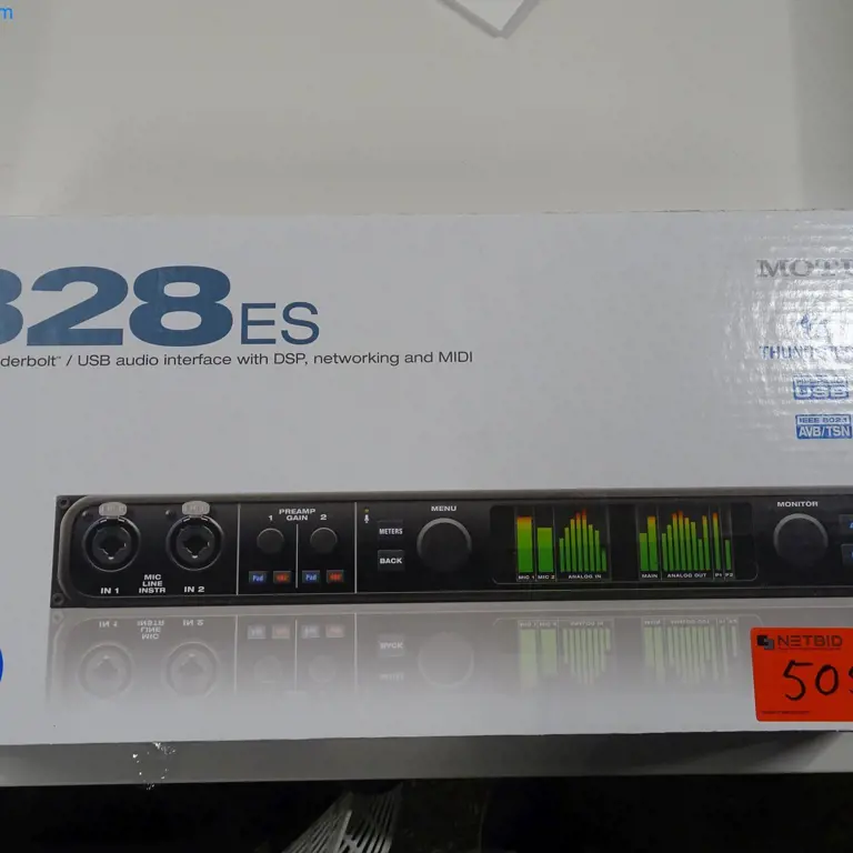 TB/USB Audio Interface (jako nové OVP) (příplatek se může změnit) MOTU 828ES