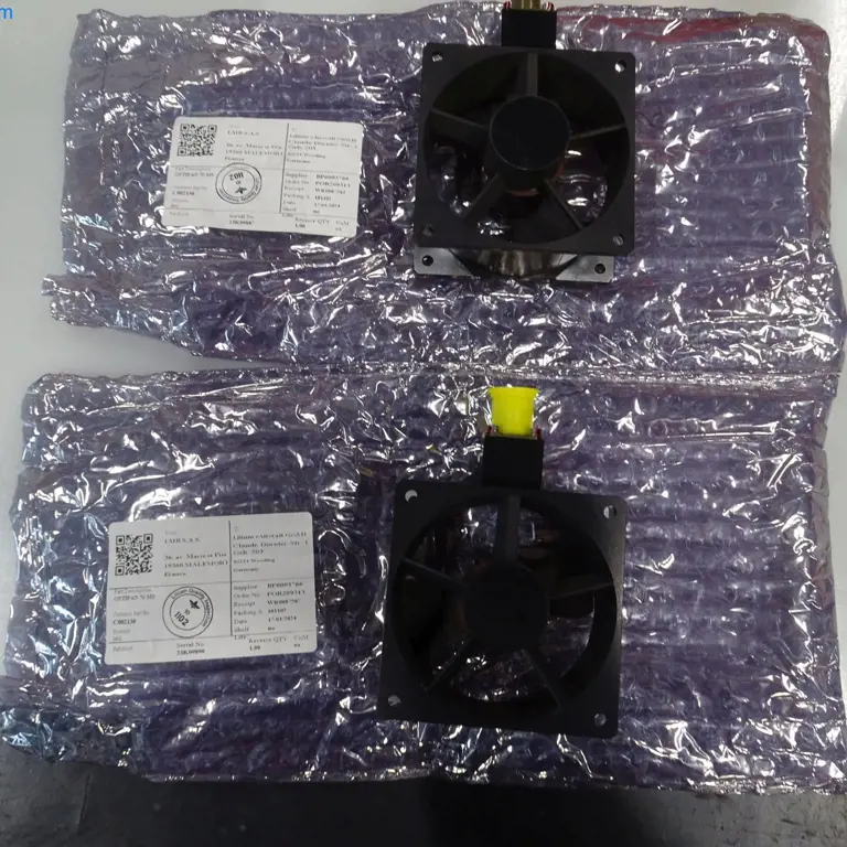 2 Ventilátor Optifan Aircraft Fan (jako nový OVP) (příplatek se může změnit) LMB S.A.S. OPTIFAN 70MS