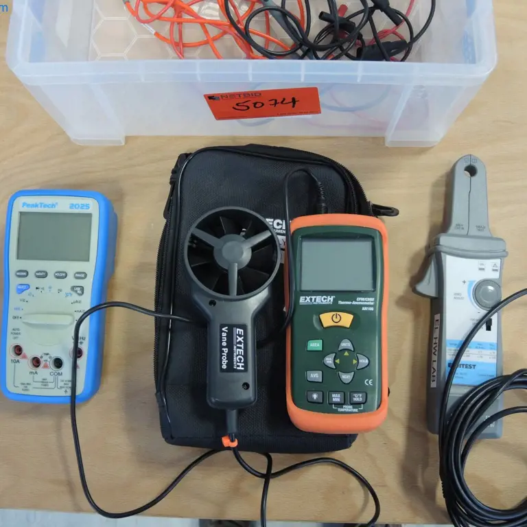 Položka Měřící zařízení