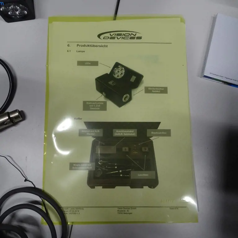 Vysoce výkonné osvětlení LED Vision Devices LED VD 7000