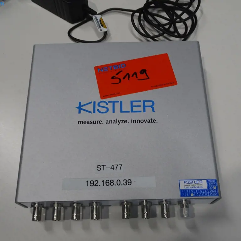 4-kanaals laadversterker Kistler 5165A4