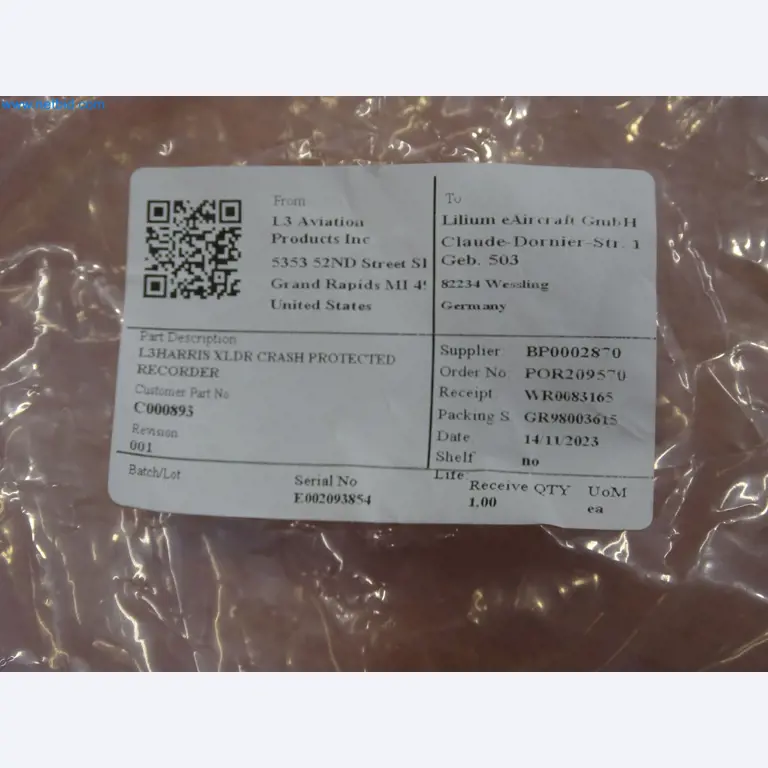 LILIUM eAircraft GmbH / LILIUM GmbH; machines, test systems and operating equipment for the production of eVTOLs-6