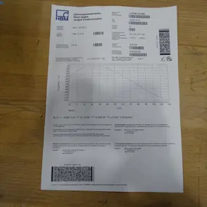 9 Rekstrookjes HBM 3/120 VY41