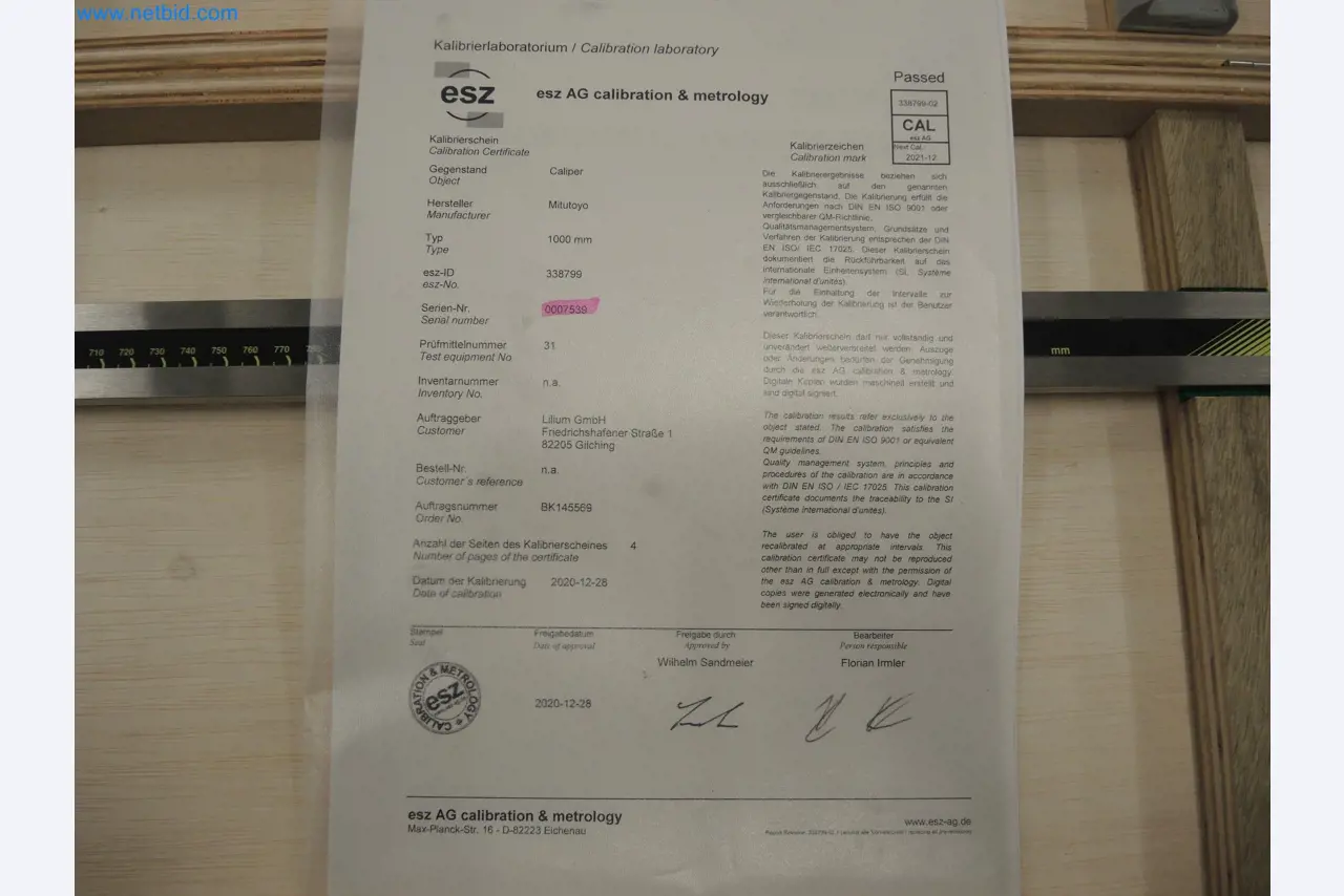 LILIUM eAircraft GmbH / LILIUM GmbH; machines, test systems and operating equipment for the production of eVTOLs-3