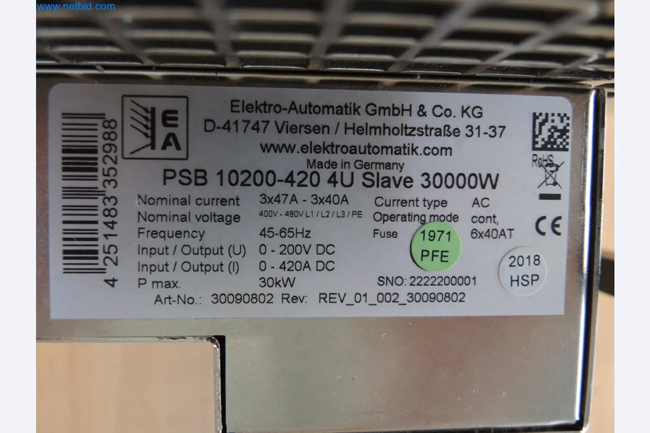 LILIUM eAircraft GmbH / LILIUM GmbH; machines, testsystemen en bedieningsapparatuur voor de productie van eVTOL's-4