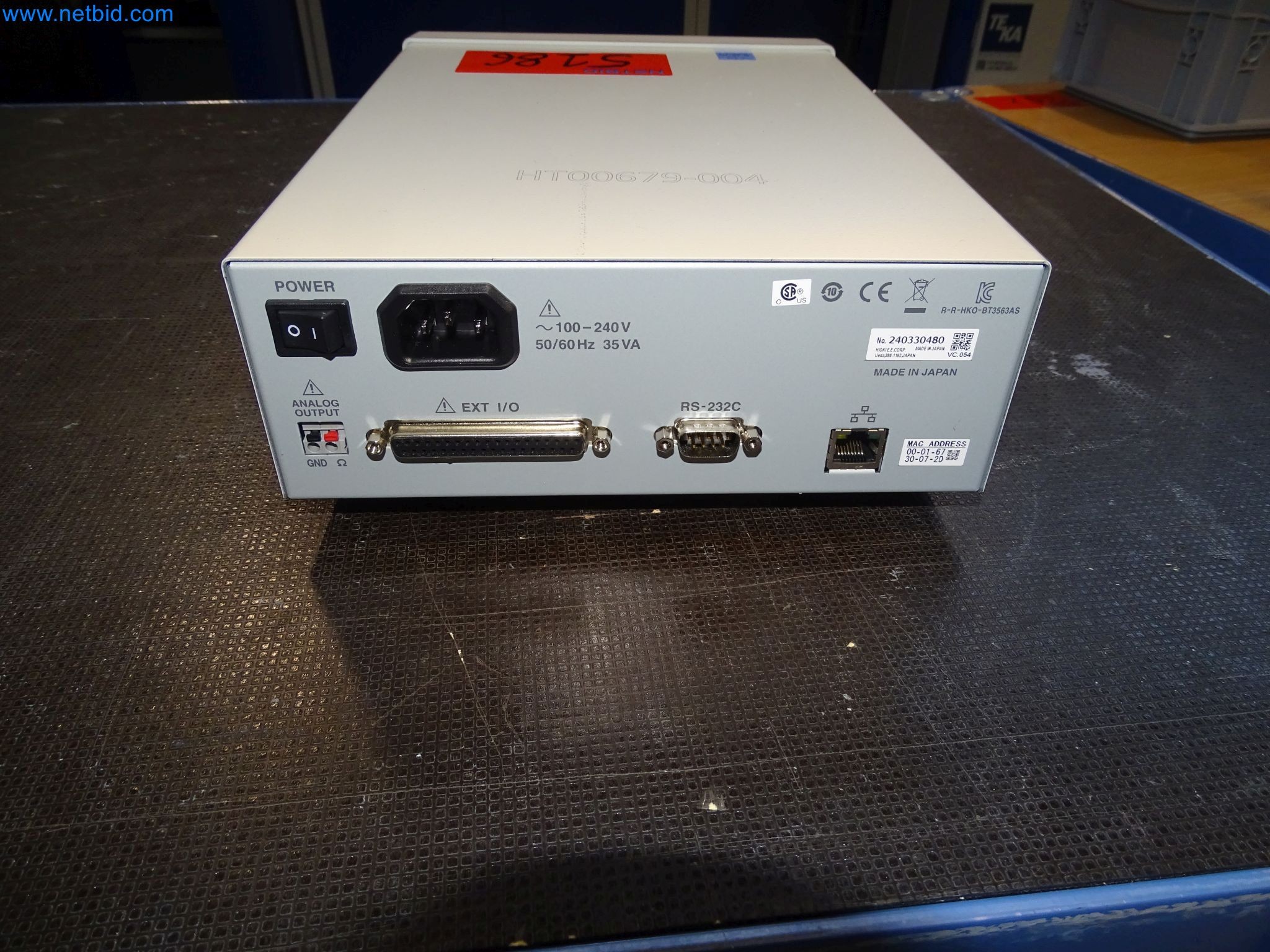 LILIUM eAircraft GmbH / LILIUM GmbH; technical equipment, avionics inventory, spare parts, and operating supplies for the manufacture of eVTOLs-3