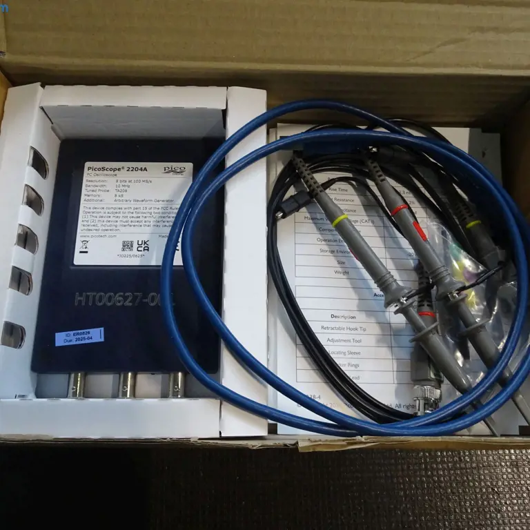 PC Oscilloscope (HT00627-001) Pico 2204A