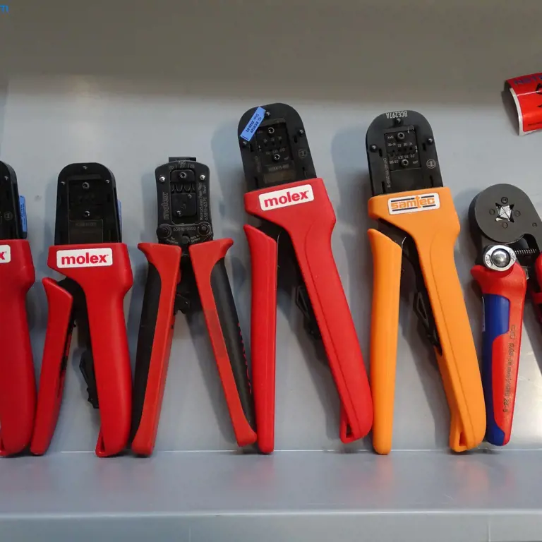 Lot klešče za stiskanje Molex / Knipex / Samtec
