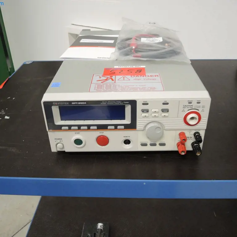 Comprobador de seguridad GW Instek GPT-9904