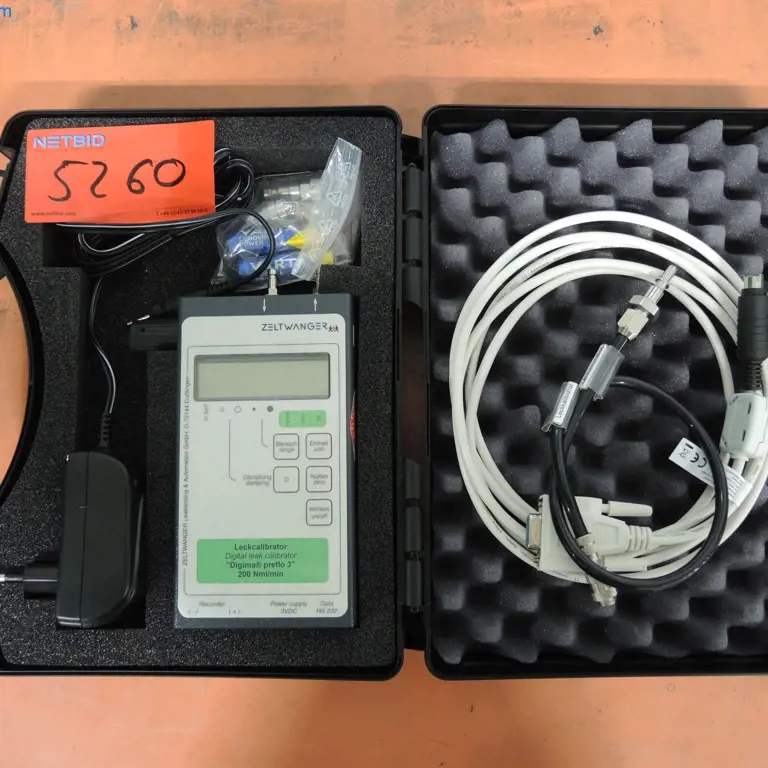 Calibrador de fugas Zeltwanger Digima Preflo 3