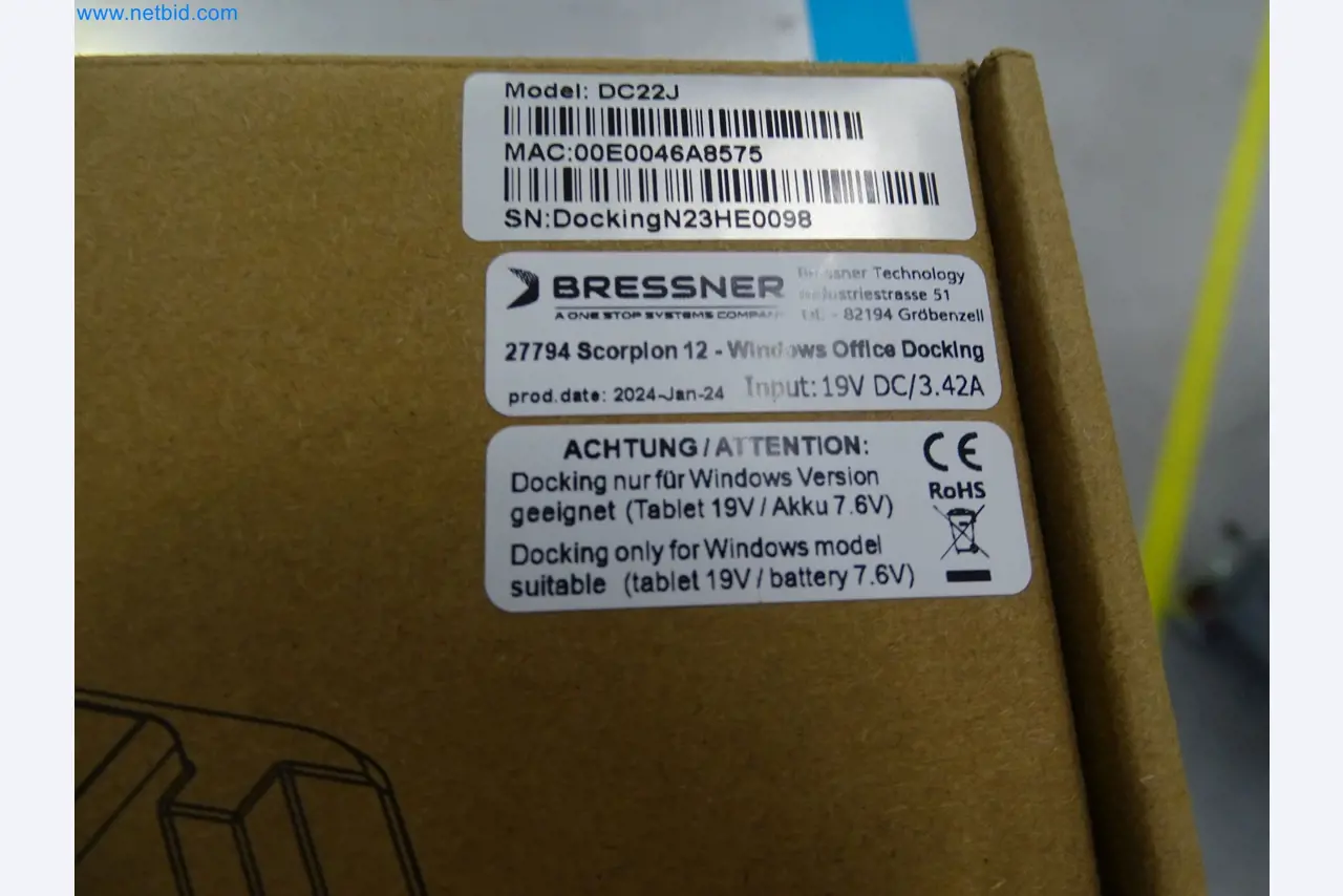 LILIUM eAircraft GmbH / LILIUM GmbH; machines, test systems and operating equipment for the production of eVTOLs-9