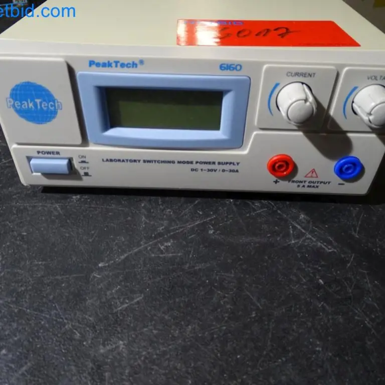 Laboratorijska napajalna enota Peaktech 6160