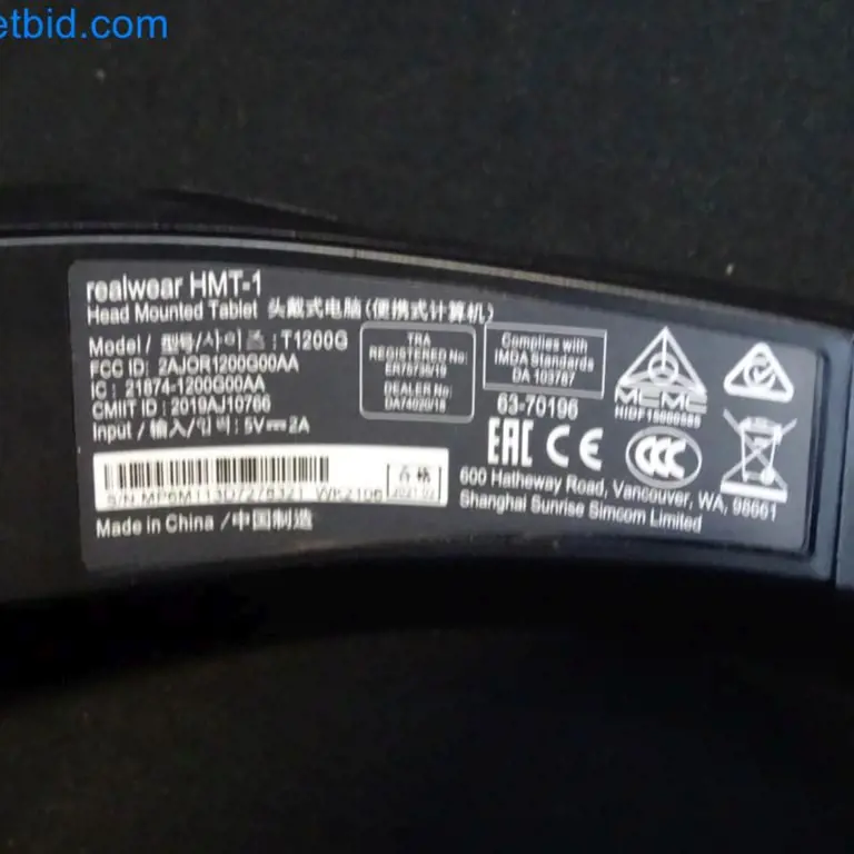 Podatkovna očala z glasovnim upravljanjem Realwar HMT-1