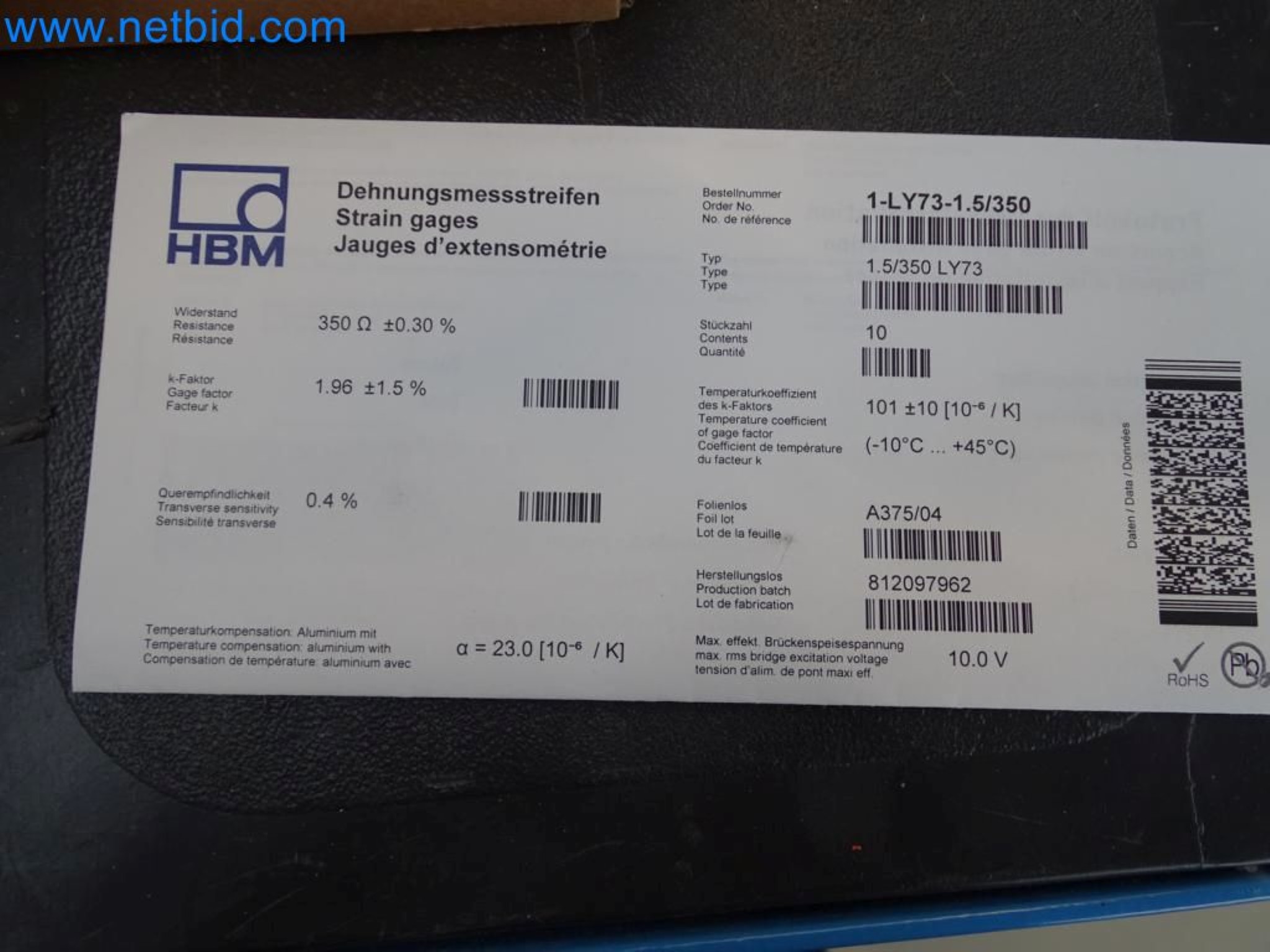 LILIUM eAircraft GmbH / LILIUM GmbH; Maschinen, Testanlagen und Betriebsausstattungen zur Herstellung von eVTOL -12