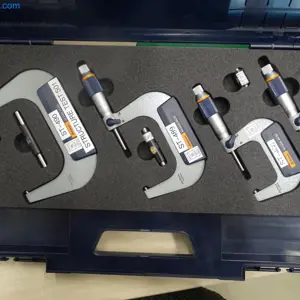 Bügelmessschraubensatz Garant 420404 0-100