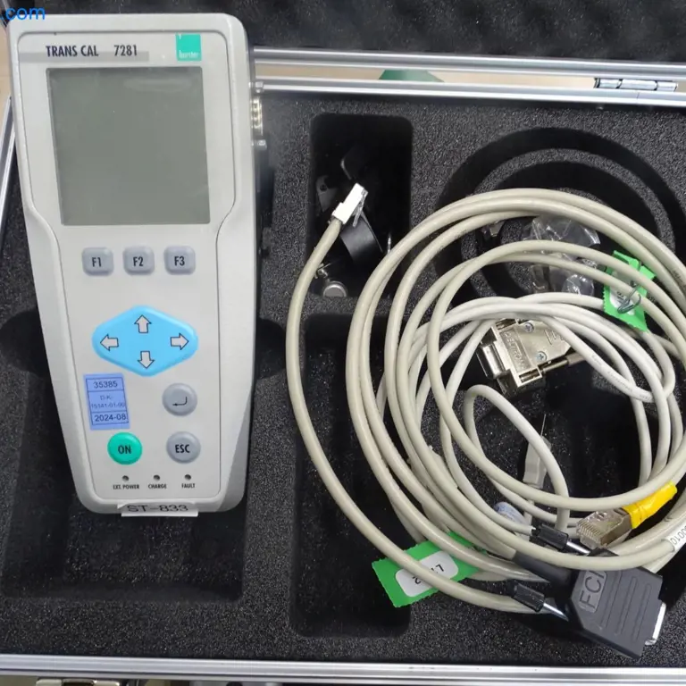Dispositivo de calibración y comprobación de alta precisión Burster Trans Cal 7281