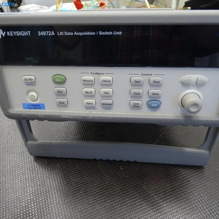 Dispositivo de adquisición de datos / unidad DAQ de 20 canales (TEX-EQT-306) Keysight 34972A LXI Data Acquisition