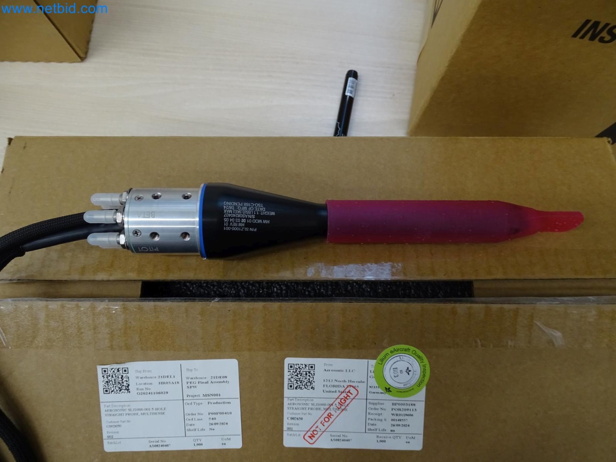 LILIUM eAircraft GmbH / LILIUM GmbH; machines, test systems and operating equipment for the production of eVTOLs-1