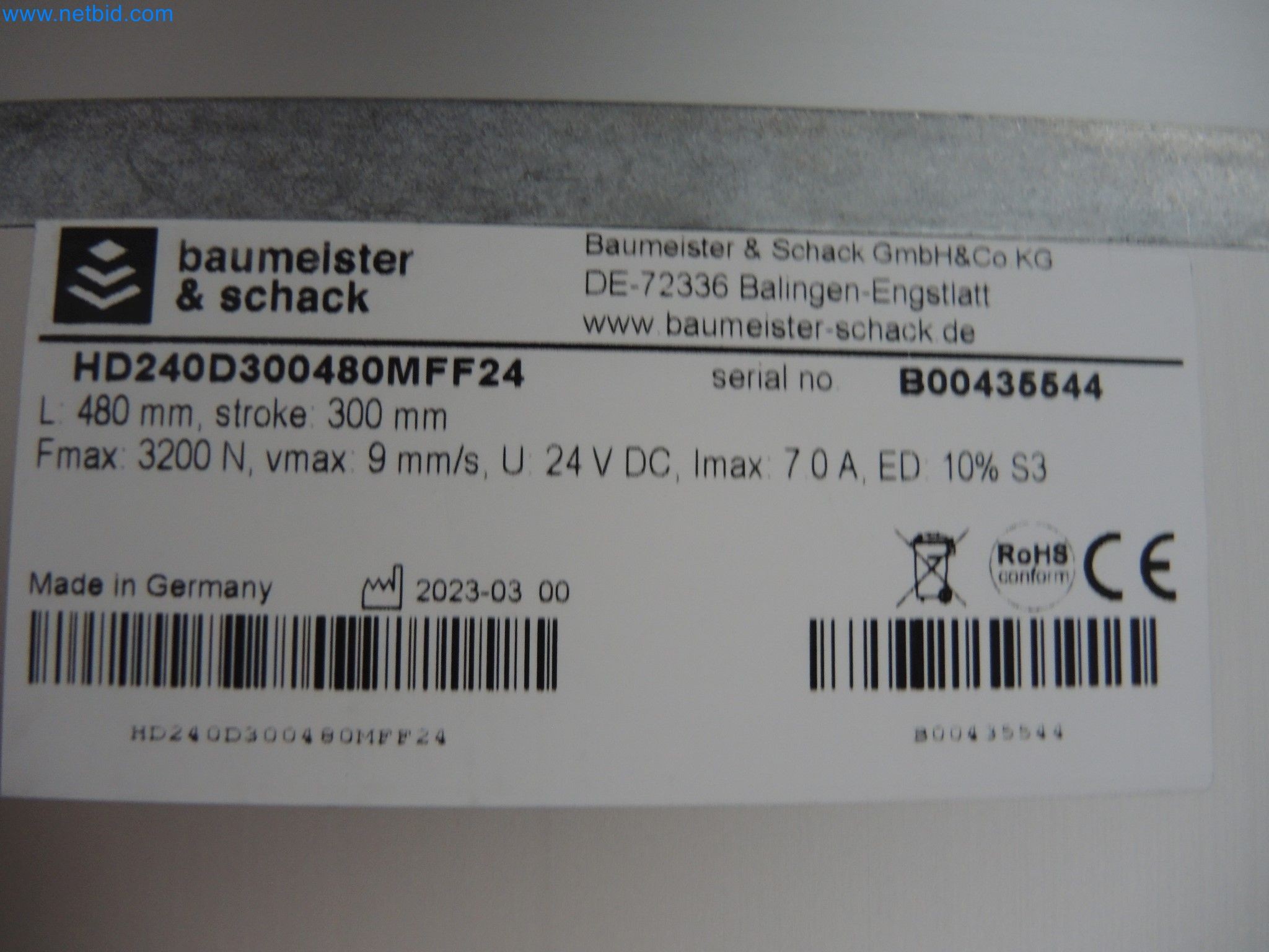 LILIUM eAircraft GmbH / LILIUM GmbH; technical equipment, avionics inventory, spare parts, and operating supplies for the manufacture of eVTOLs-5