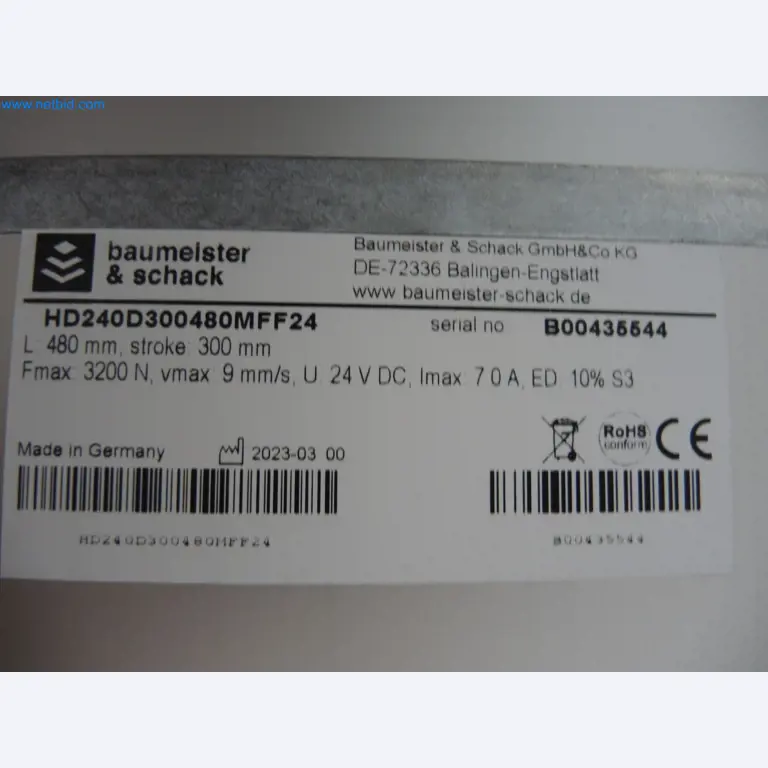 LILIUM eAircraft GmbH / LILIUM GmbH; technical equipment, avionics inventory, spare parts, and operating supplies for the manufacture of eVTOLs-5