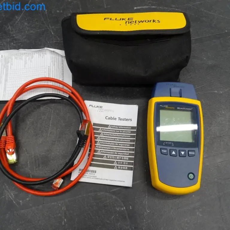 Comprobador de cables con adaptador Fluke Networks Micro Sanner2